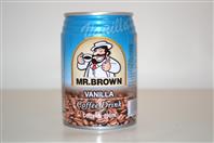 Mr.BROWN lad.káva 240ml vanil /24kt